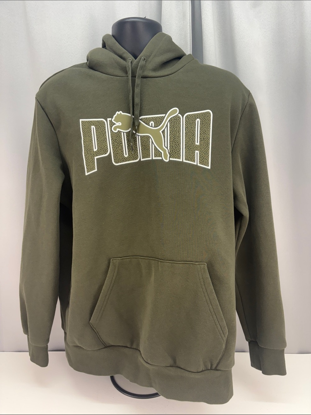 Puma Hoodie XL Mens Green